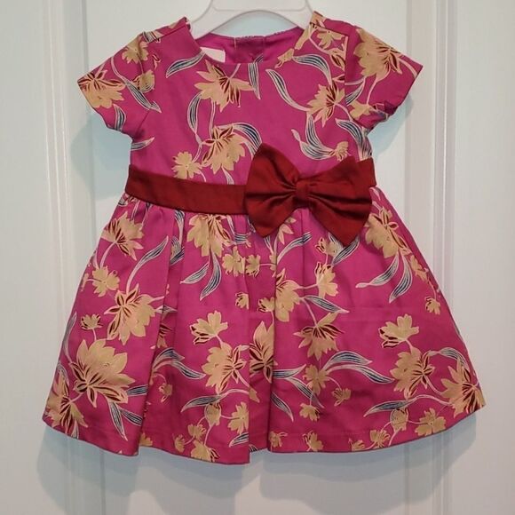 Spencer by Jacqueline Smith Printed Bow Dress - Picture 1 of 7